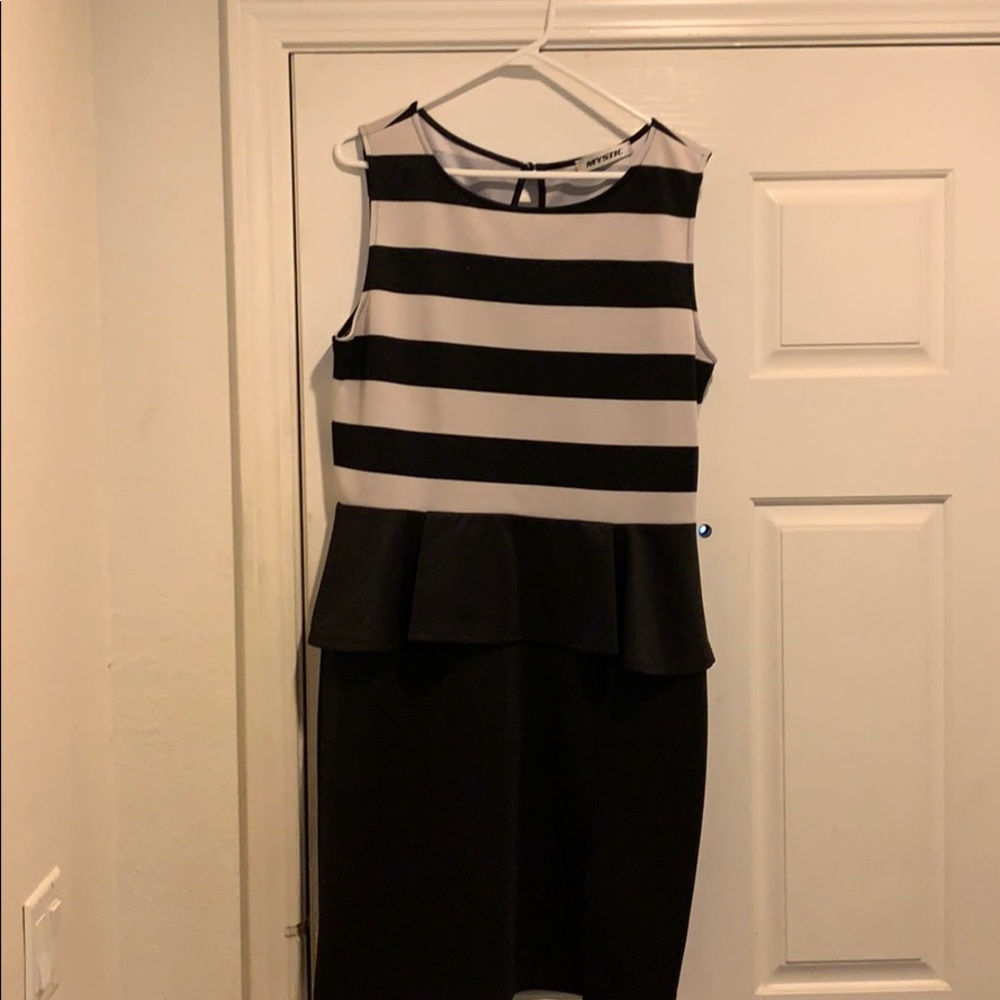 Peplum dress